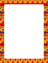African Border Clip Art Page Border And Vector Graphics Page Borders Clip Art Frames Borders Page Borders Design