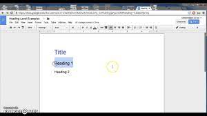 Per the pinned comment below, document outline has been moved to the view tab. Adding Table Of Contents And Formatting In Google Docs Youtube
