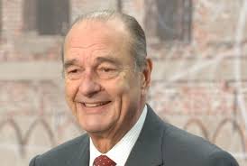 Former President of France Jacques Chirac