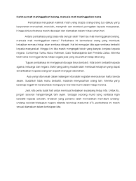 Harimau mati meninggalkan belang, manusia mati meninggalkan nama. Harimau Mati Meninggalkan Belang Manusia Mati Meninggalkan Nama