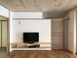 造作のテレビボード 造作 リビング テレビ台 家