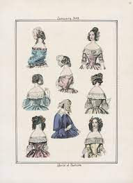 Pin By Ivonne Flores Santiago On Romantic Era Womenswear Fashion Plates Historical Fashion Victorian Fashion