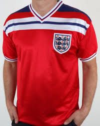 The home of england football team on bbc sport online. England 1982 Retro Football Away Shirt Red 80s Casual Classics