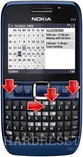 If the drivers were installed correctly you will get the information that the program merged with the nokia e63 (marked in red message). Restablecimiento Hard Reset Nokia E63 Mostrar Mas Hardreset Info