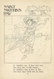 Swithin's day and, according to an ancient tradition, if it rains on this day, it will rain for the next 40 days. Happy St Swithin S Day Time Travelling With Kids