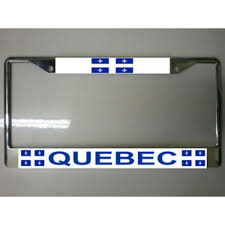 Maybe you would like to learn more about one of these? Quebec Canada License Plate Frame Free Screw Caps With This Frame Walmart Canada