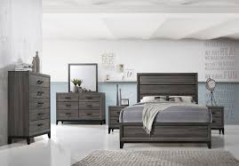 Kings Brand Furniture Ambroise 6 Piece King Size Bedroom Set Grey Black King Bedroom Sets Bedroom Sets Queen Bedroom Set