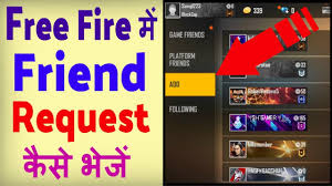 Free fire pc is a battle royale game developed by 111dots studio and published by garena. Free Fire Me Friend Request Kaise Bheje How To Send Friend Request In Free Fire Youtube