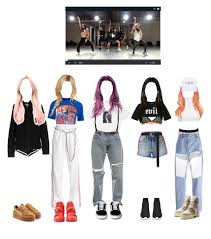 Kpop Girl Group Dance Practice By Beyzalwaysperf Liked On Polyvore Featuring Topshop Charlie May M Practice Outfits Dance Outfits Practice Kpop Fashion