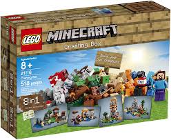 Shop for all discounted items, lego and minecraft building sets & blocks. Amazon Com Lego Minecraft 21116 Crafting Box Toys Games