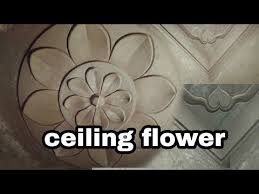 Ceiling Corner Design Ceiling Flower Youtube In 2020 Pop Design For Roof House Front Wall Design Corner Designs
