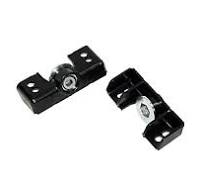 J&M Mustang Rear Upper Shock Mounts for Ohlins Shocks; Black ...