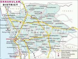 Geographical information for kerala state name: Dams In Kerala Ernakulam District Map Facebook