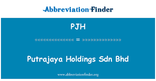 We did not find results for: Pjh Definition Putrajaya Holdings Sdn Bhd Abbreviation Finder