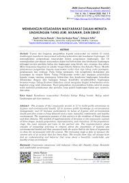 Prinsip 10 effective professional development is evaluated ultimately on the basis of its impact on teacher effectiveness and student learning. Pdf Membangun Kesadaran Masyarakat Dalam Menata Lingkungan Yang Asri Nyaman Dan Sehat