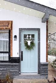 A splash of color or something even more unique, these 20 front door designs will revamp the welcome into your home. Unique Christmas Front Door Decorations Paint Your Door Harlow Thistle