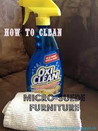 How To Spot Clean Micro Suede Furniture Cleaning Hacks Cleaning House Cleaning Tips