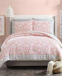 You may found one other coral comforter sets higher design ideas. Jessica Simpson Coral Gables 3 Piece Full Queen Comforter Set Reviews Comforters Fashion Bed Bath Macy S