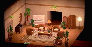 Choosing the right design will make the area more spacious and organized. Animal Crossing Living Room Design