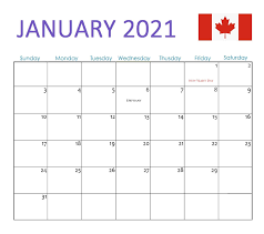 Maybe you would like to learn more about one of these? January 2021 Calendar Canada With Holidays 2021 Calendar Canada Calendar Holiday Calendar