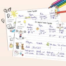 Sich einfach und zusammenhängend über vertraute themen. Gratis Stunden Und Wochenplane Fur Familien Im Homeschooling Und Homeoffice Msslow Papierwaren Comicart