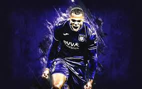 Şu anda lukas nmecha, anderlecht oyuncu profili sayfasındasınız. Herunterladen Hintergrundbild Lukas Nmecha Rsc Anderlecht Deutscher Fussballspieler Lila Steinhintergrund Fussball Mit Einer Auflosung Zu Uberwachen 2880x1800 Bilder Auf Dem Desktop