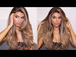 How to do a blowout on natural hair in 7 easy steps. How To Fake A Salon Blowout At Home Youtube Blowout Hair Long Layered Hair Long Hair Styles