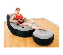 Cool And Comfortable Ultimate Dorm Lounger Foot Rest College Dorm Room Furniture Dorm Chairs Chair And Ottoman Set Inflatable Chair