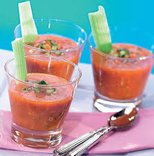 Gaspacho Aux Tomates Recette Gaspacho Gaspacho Andalou Aperitif Dinatoire
