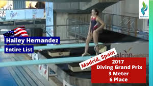 This article first appeared as part of the july 20 flipbook. 2017 Hailey Hernandez Usa Diving 3 Meter Springboard Diving Finals Diving Grand Prix Youtube
