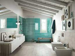 Piastrella Jamaica White 15x60 Gres Effetto Legno Bianco Iperceramica Bagno Turchese Bagno Verde Stile Bagno