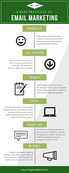 If you want readers to see your message instead. 6 Best Practices Of Email Marketing Infographic Map Story