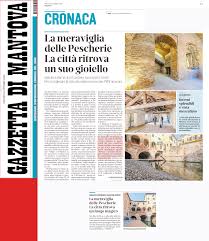 239, 70 € (anziché 282 €). Gazzetta Di Mantova Del 22 10 20 La Meraviglia Delle Pescherie La Citta Ritrova Un Suo Gioiello