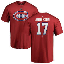 Lids canada also offers the most extensive selection of montreal canadiens hats, including adjustable, snapback, fitted and knit hats. Montreal Canadiens Josh Anderson 17 T Shirt Rouge Hockey T Shirts Men