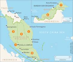 Map Of Malaysia Malaysia Regions Rough Guides Rough Guides