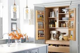 Think in terms of how often you use an item, not that the items stored together need to be related. Using Tall Kitchen Cabinets To Maximise Storage Space Solid Wood Kitchen Cabinets Information Guides