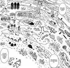 Hunter x hunter, chapter 317. Breakdown Of Hxh Dark Continent Map What To Expect There Hunter X Hunter Animemangatalks