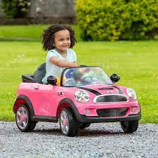 With this special car designed based on real cars, now kids can go for a drive themselves, not just following parents in theirs and being eager to operate. Pink Mini Cooper 6v Electric Ride On With Remote Control Smyths Toys Uk