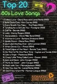 80s Goodies 80s Songs Love Songs Songs