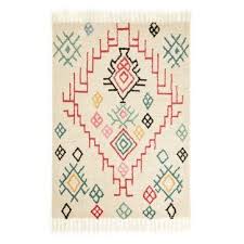 Orientteppich vintage perserteppich mit ornamente teppich beige cream classic. Adza Woolen Berber Style Rug La Redoute Interieurs La Redoute Teppich Teppich Kaufen Berber