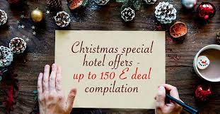 Jump to navigation jump to search. Christmas Special Hotel Offers Up To 150 Deal Compilation By Hotelfriend