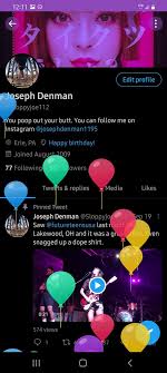 Joseph Denman (@Sloppyjoe112)