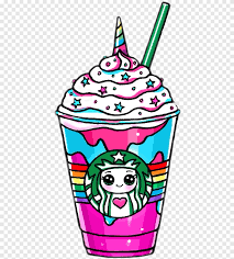Kaffee Starbucks Frappuccino Japanische Kuche Kawaii Einhorn Starbucks Frappuccino Kunstwerk Kaffee Png Pngegg