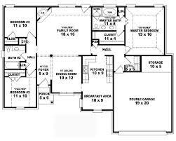 Living on one level is still possible with a rambling ranch home, but four bedroom house plans are often two stories. Simple House Floor Plans One Story Decorating 2 Jpeg 680 546 One Storey House 4 Bedroom House Plans Open Floor House Plans