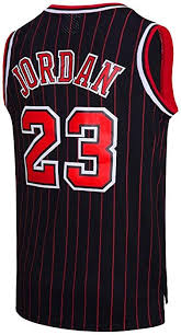 Black And Red Basketball Jersey Amazon Com Raavin Legend Mens 23 Basketball Jersey Retro Athletics Jersey Red Strip S Xxxl Black 2x Large Air Jordans Retro Nike Shoes Jordans Air Jordans