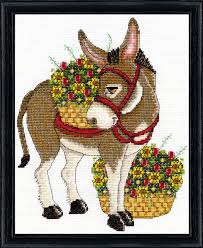 With over 200 designs, you'll find something here that is perfect for your next cross stitch project. Donkey Pair In Gray Cross Stitch Kit Cross Stitch Home Kitchen Home Garden Store Home Kitchen