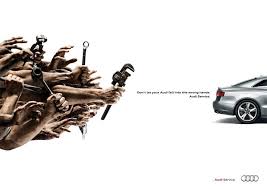 Audi Service 2015 Ad Campaign Publicite Imprimee Publicite Design Creatif