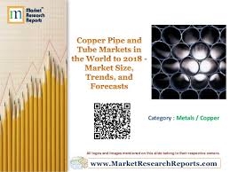 The video is tutorial of different sizes of copper pipes which are use in air conditioning. Copper Pipe And Tube Markets In The World To 2018 Market Size Tren