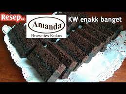 May 31, 2021 · jika anda sedang melakukan progam diet untuk menurunkan berat badan atau mengurangi kadar diabetes, resep makanan penutup ini akan membantu melakukannya. Enak Banget Bocoran Rahasia Resep Brownies Kukus Amanda Youtube