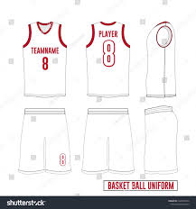 Vector Template Basketball Uniform Jersey Stock Vector Royalty Free 1026867016 In 2020 Basketball Uniforms Basketball Uniforms Design Basketball